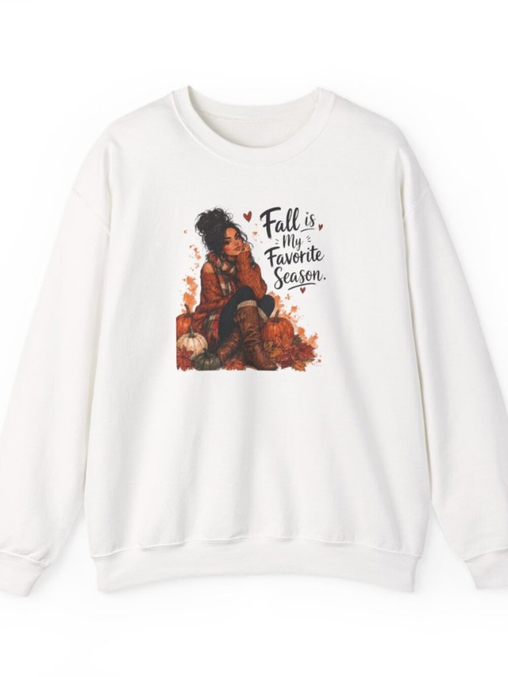 Fall Is My Favorite Season Sweatshirt XL NWT Pumpkin Autumn Graphic Cozy